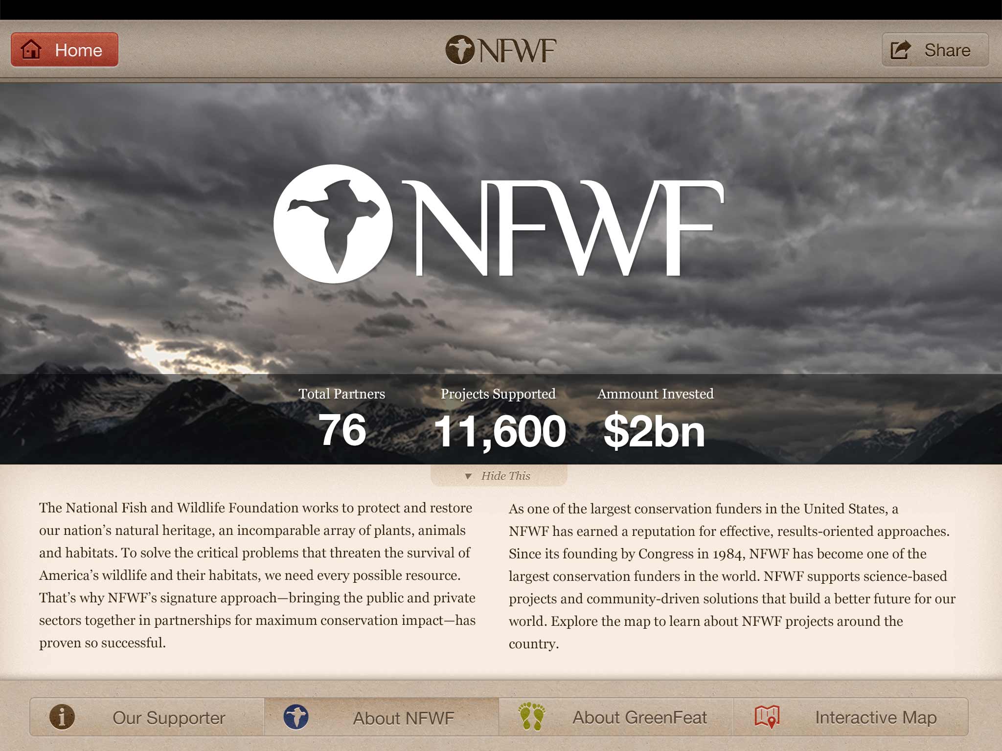 NFWF website