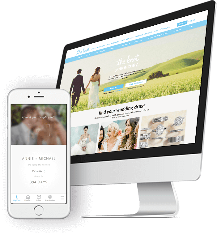 The Knot Website Mobomo The Knot Website